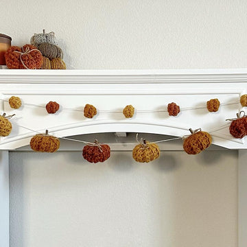 Crochet Pumpkin Garland 095