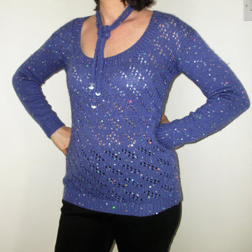 Party Glamour Lacy, Sparkly Sweater