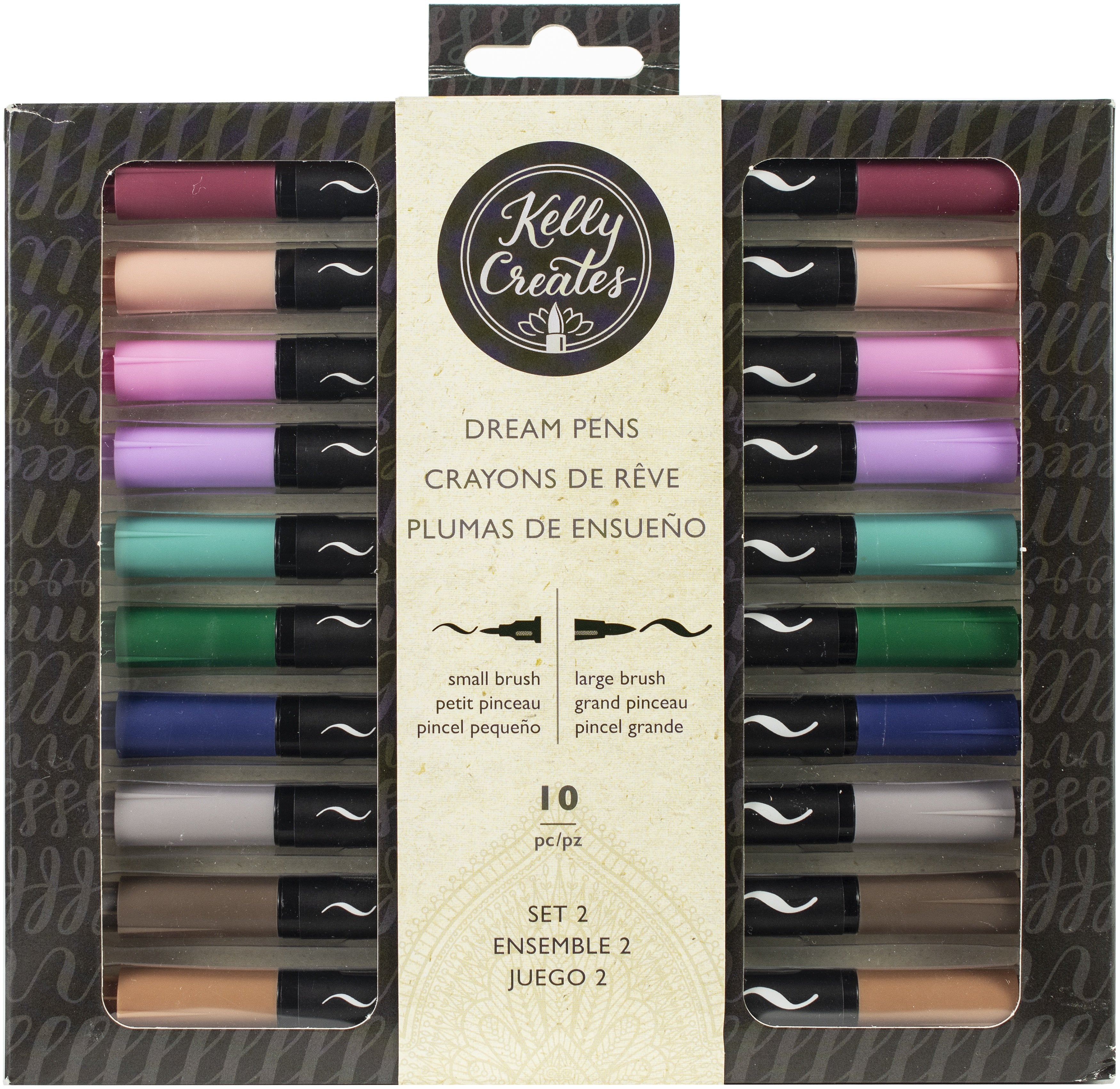 American Crafts Kelly Creates Dream Pens 10/Pkg - Meadow