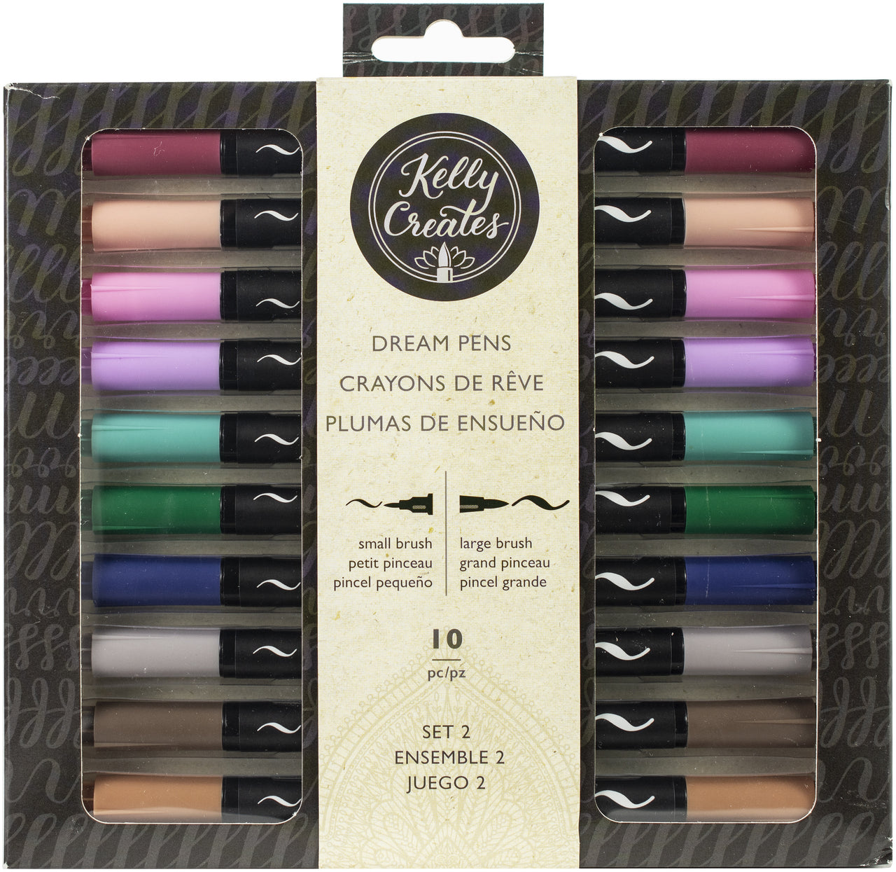 American Crafts Kelly Creates Dream Pens 10/Pkg - Meadow