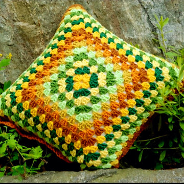 Fresh Spring Granny Cushion