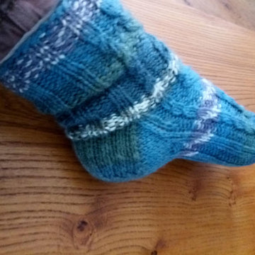 Wheatsheaf Aran Socks