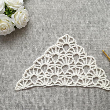 Crochet Bandana/Shawl Pattern/Chart #18