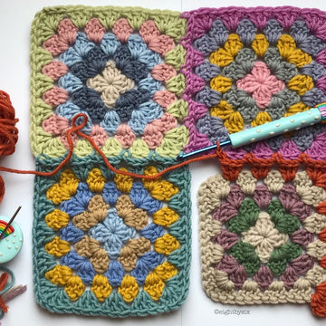 Merino Granny Blanket