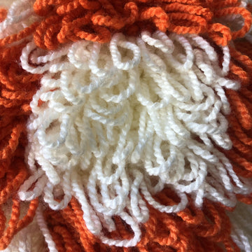 Loopy Check Cushion