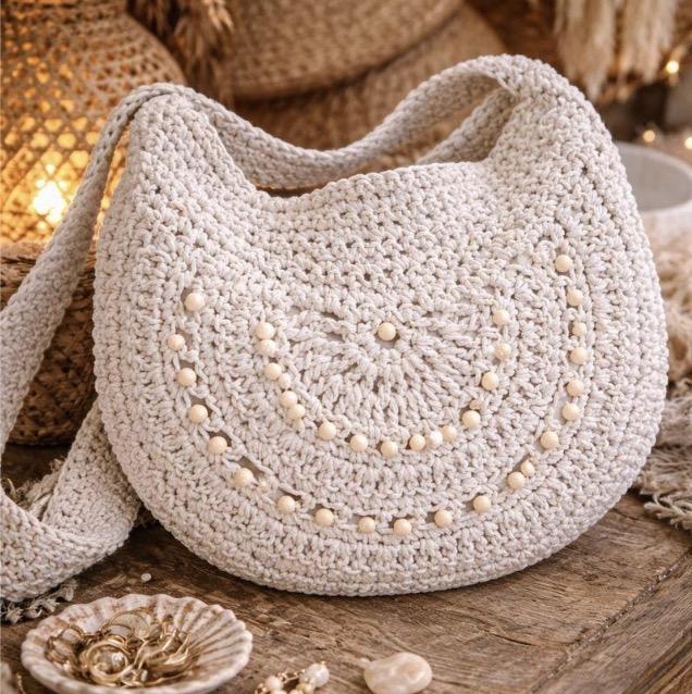 Beaded Shoulder Bag
