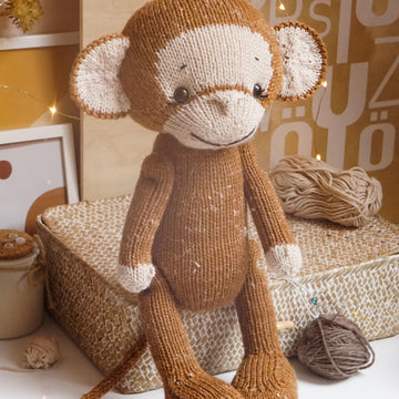 Knitting Pattern: Large Monkey