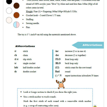 Reindeer (Mini Friends)