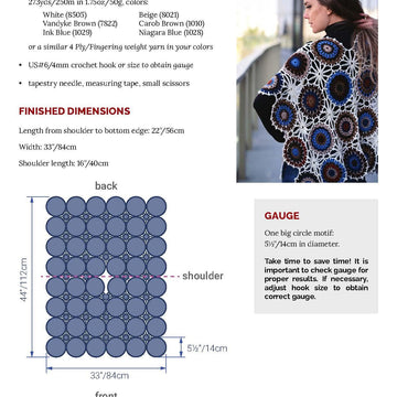 Skylar crochet poncho top