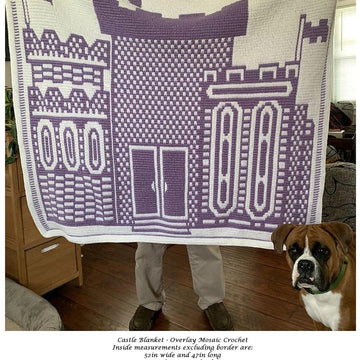 3 Turret Castle Blanket Pattern