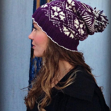 Twelve Blooming Thistles Hat