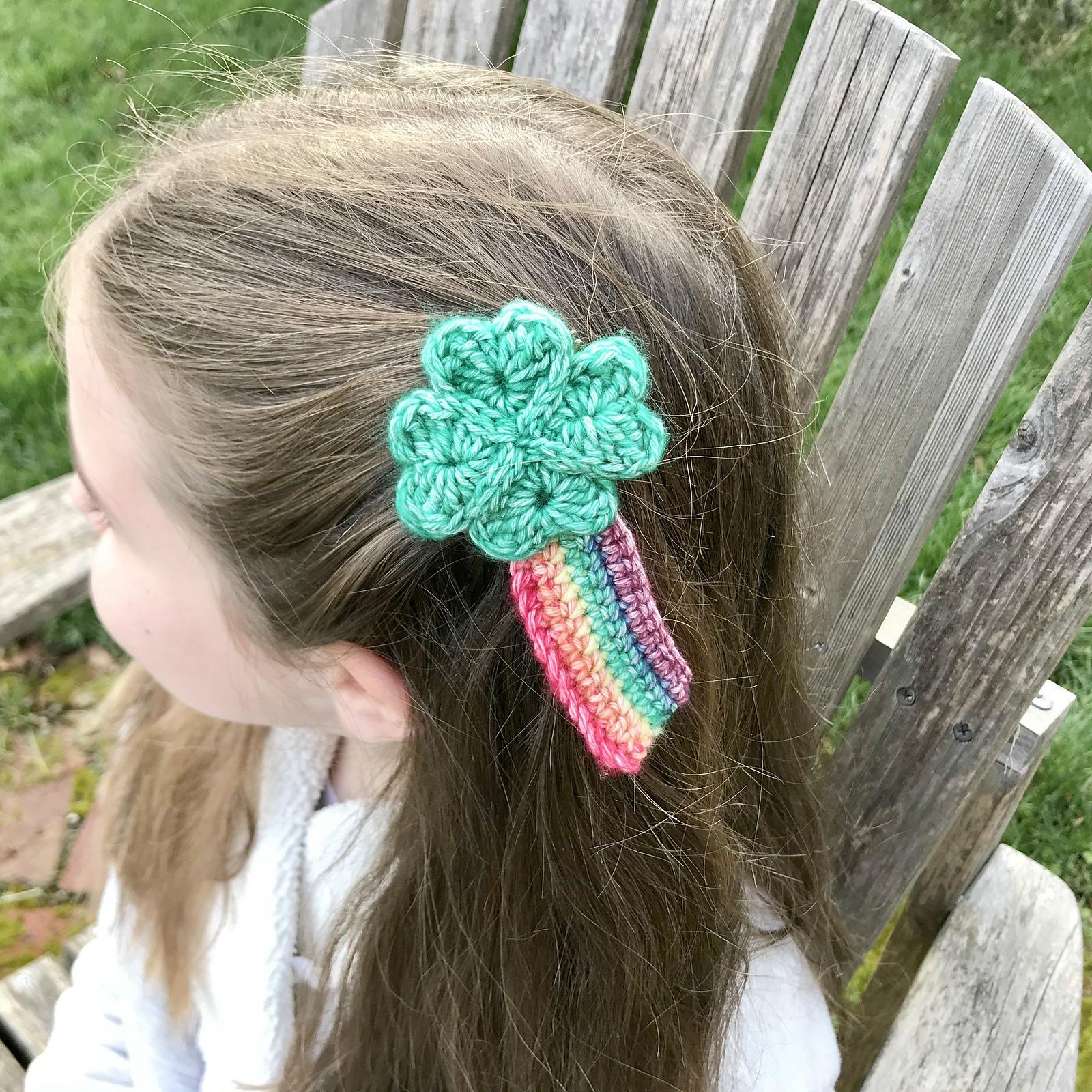 Shamrock Hair Clip