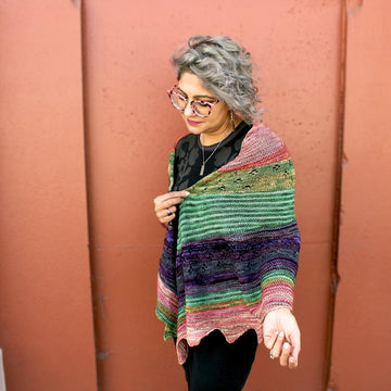 Optical Illusions Shawl