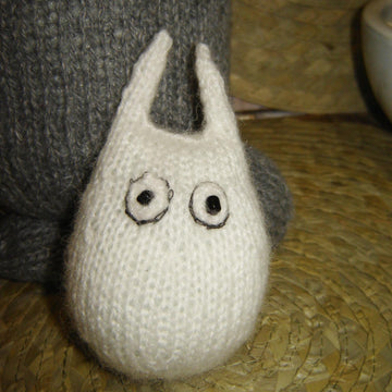 Knitting Pattern -Knit a Totoro with baby