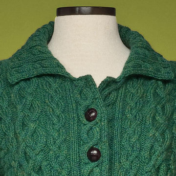Cabled Cardigan #173