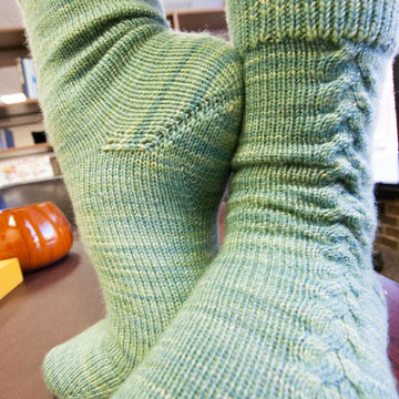 White Sandy Beach socks