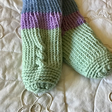 French Girl Knit Slippers
