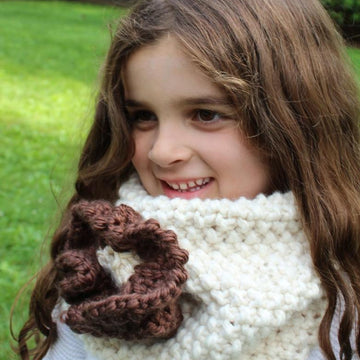 Simple Flower Cowl