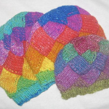 Entrelac Hat