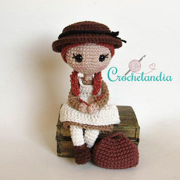 Anne of Green Gables - amigurumi pattern by Crochelandia