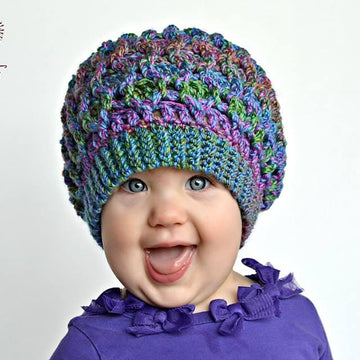 Chunky Honeycomb Ridges Slouch