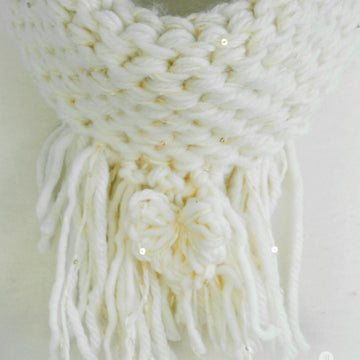 Loveheart Crochet Cowl Collar