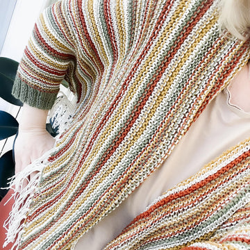 Olivia sleeved poncho
