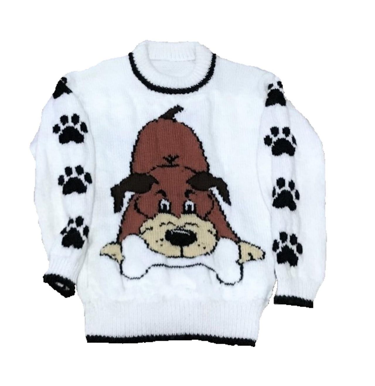 Puppy Dog With Bone Jumper / Sweater