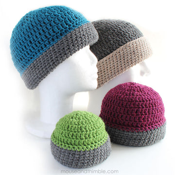 Binary Beanie Reversible Hat UK TERMS 9273