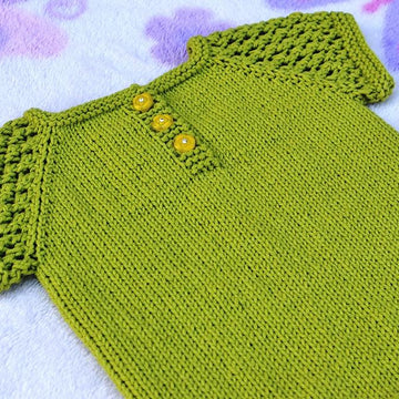 Three-Buttons Sun Top