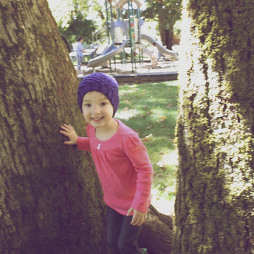 Thistle Blossom Beanie