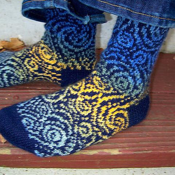 Starry Night Socks