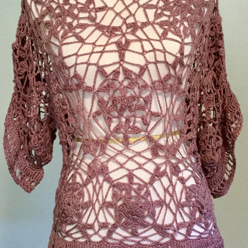 Boatneck Top w/ Kimono Drop Sleeve
