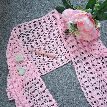 Crochet Vintage Edwardian Shawl Pattern