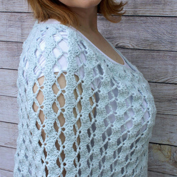 Whimsical Waves Poncho