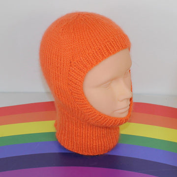 Toddler and Child Simple Aran Balaclava Circular