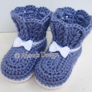 Baby Booties - Emily