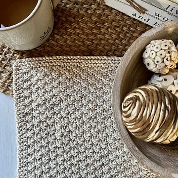 Chain of Hearts Dishcloth