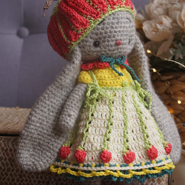 Crochet Pattern, Toy Clothes Set - Outfit Baby Alice for baby doll