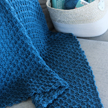 Knit-Look C2C Blanket