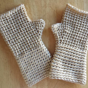 Reversible Fingerless Mitts