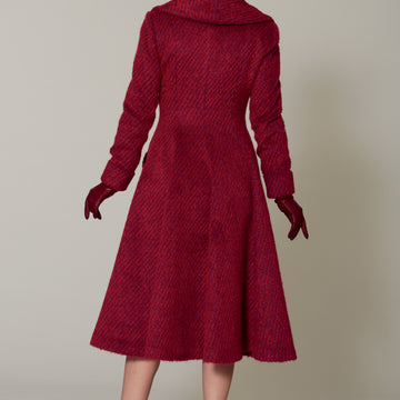 McCall's Misses'/Miss Petite Fit and Flare, Shawl Collar Coats M7478 - Sewing Pattern