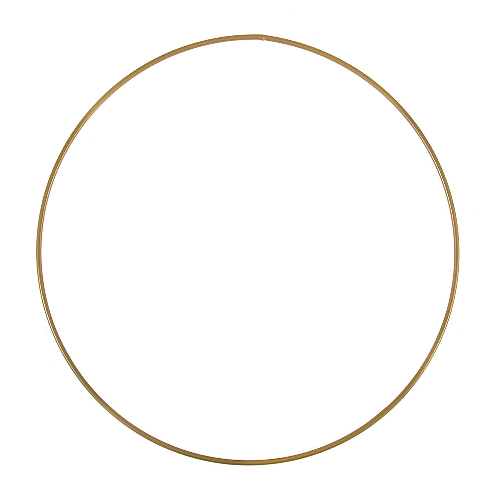 Trimits Metal Gold Craft Hoop - 25cm