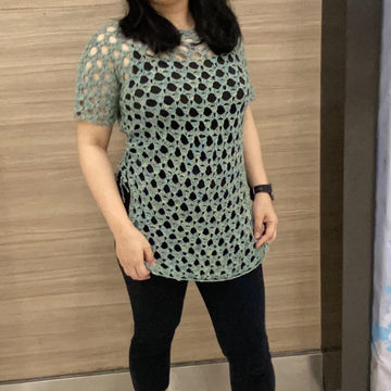 Supernova tunic PDF crochet pattern