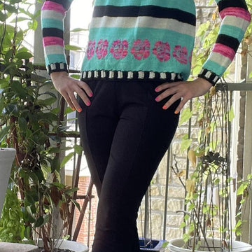 Bright Rose Sweater