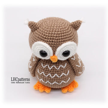 Owliver the Owl Crochet Pattern