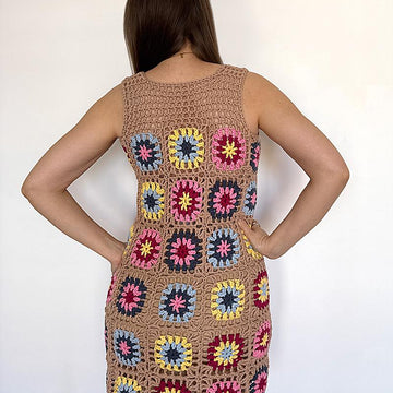 Granny Square Dress