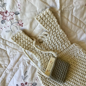 Lavender Lamb Pinafore