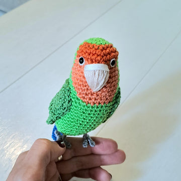 Peach-faced Lovebird Plush