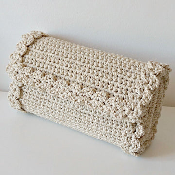 Crochet Lace Pochette Bag